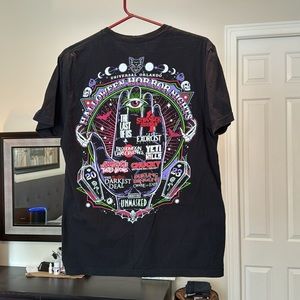 Halloween Horror Night Shirt Universal HHN 2023 Black T-Shirt Size Medium